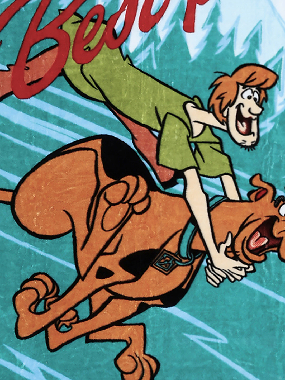 Printed Baby Blanket 1 Ply, 576 GSM, 1.9 kg (Super Hero)