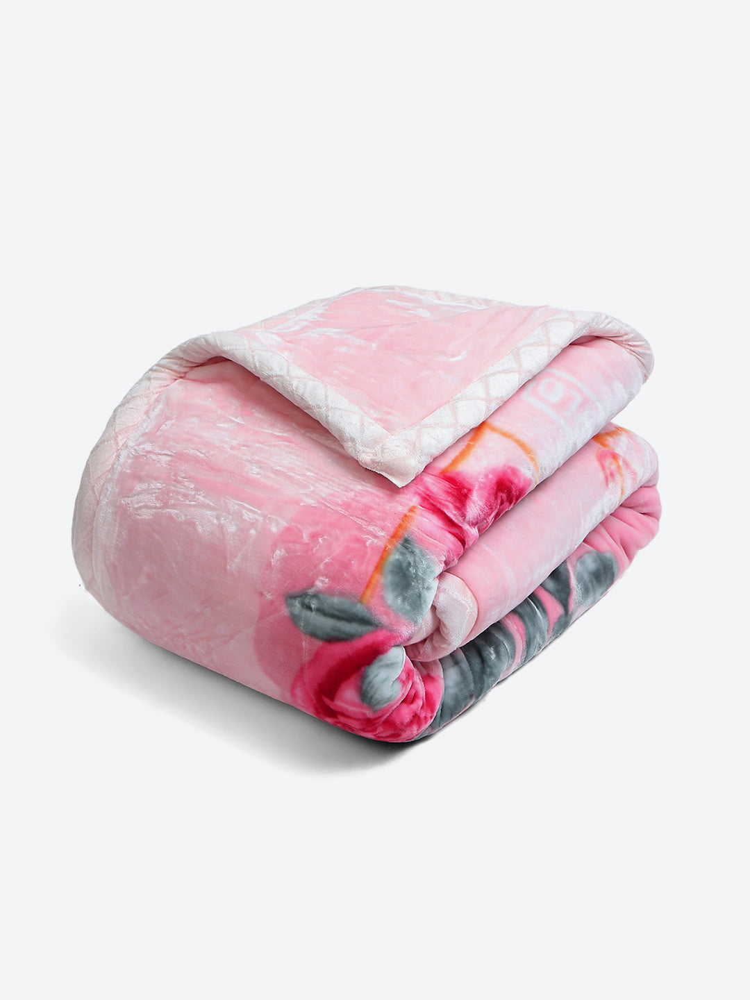 Printed Double Bed Reversible Blanket 3 Ply, 1516 GSM, 8 kg (Superimo)