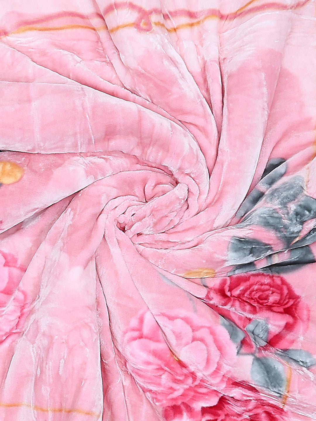 Printed Double Bed Reversible Blanket 3 Ply, 1516 GSM, 8 kg (Superimo)