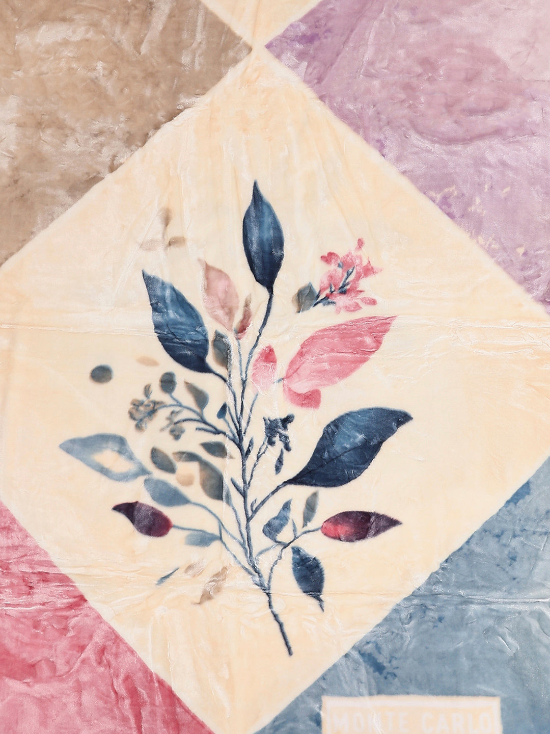 Printed Double Bed 2 Ply, 909 GSM Embossed Blanket for Heavy Winter - (Vista Plus)