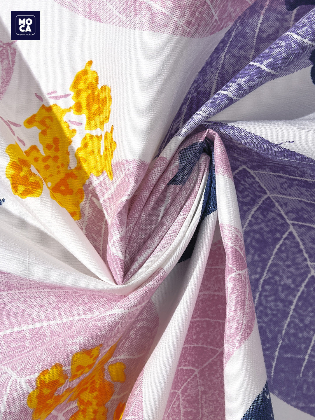 120 GSM Polyester Double Bed 1 Bedsheet with 2 Pillow Covers (Dazzle)