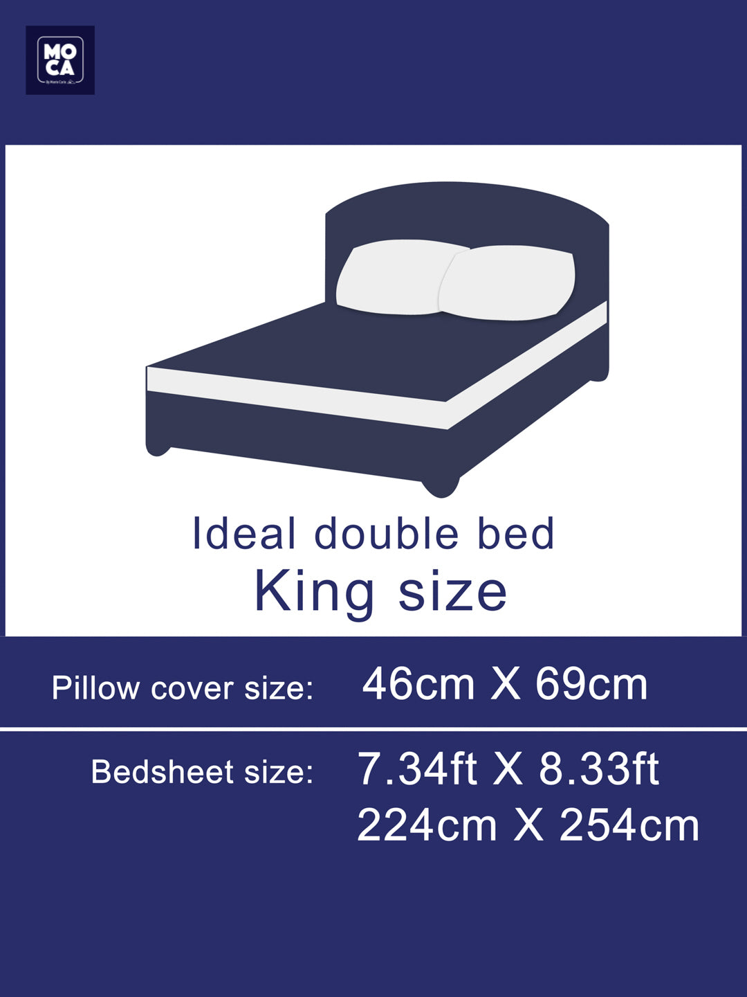 120 GSM Polyester Double Bed 1 Bedsheet with 2 Pillow Covers (Dazzle)