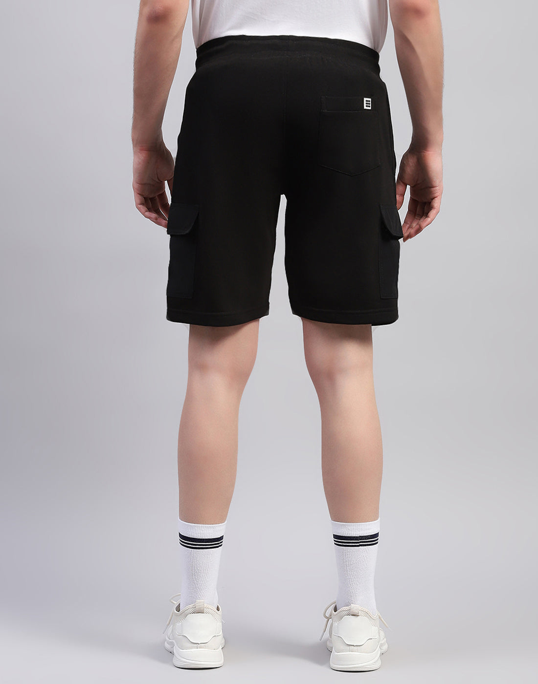 Rock.it Men Black Solid Regular Fit Short