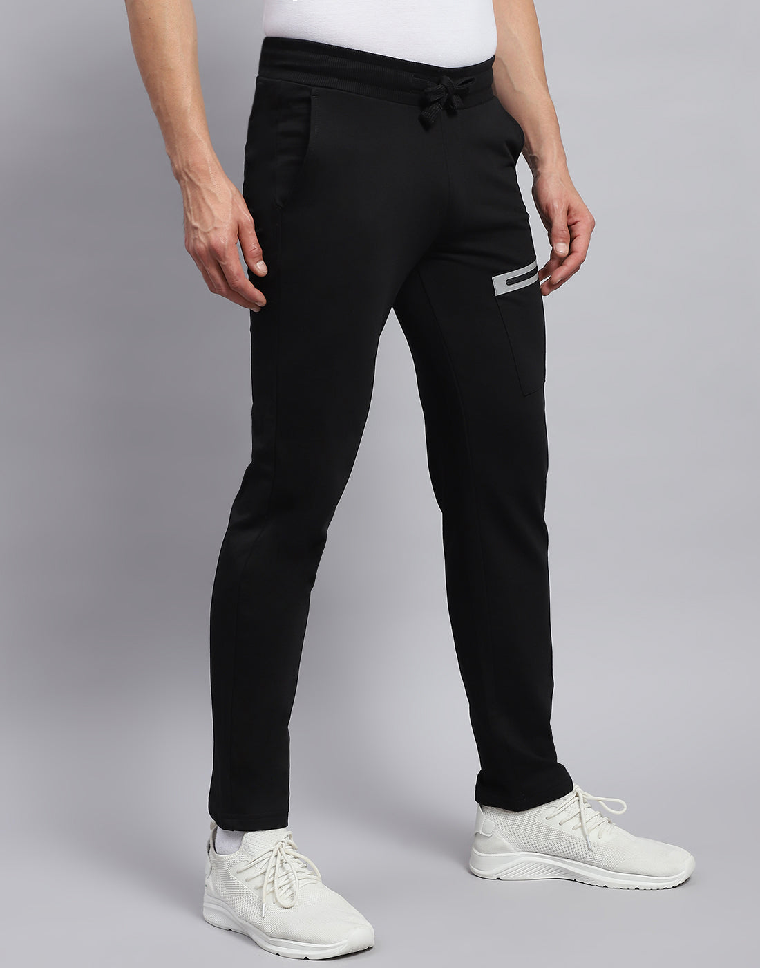 Rock.it Men Black Solid Smart Fit Jogger