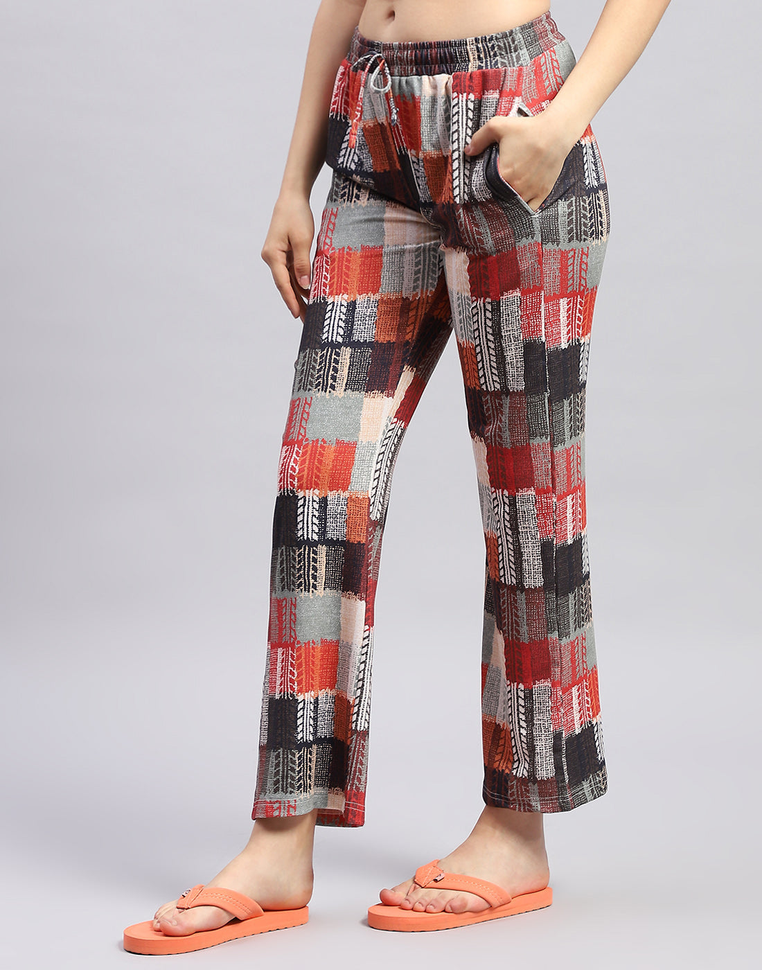 Women Black Printed Round Neck Half Sleeve Lower Set