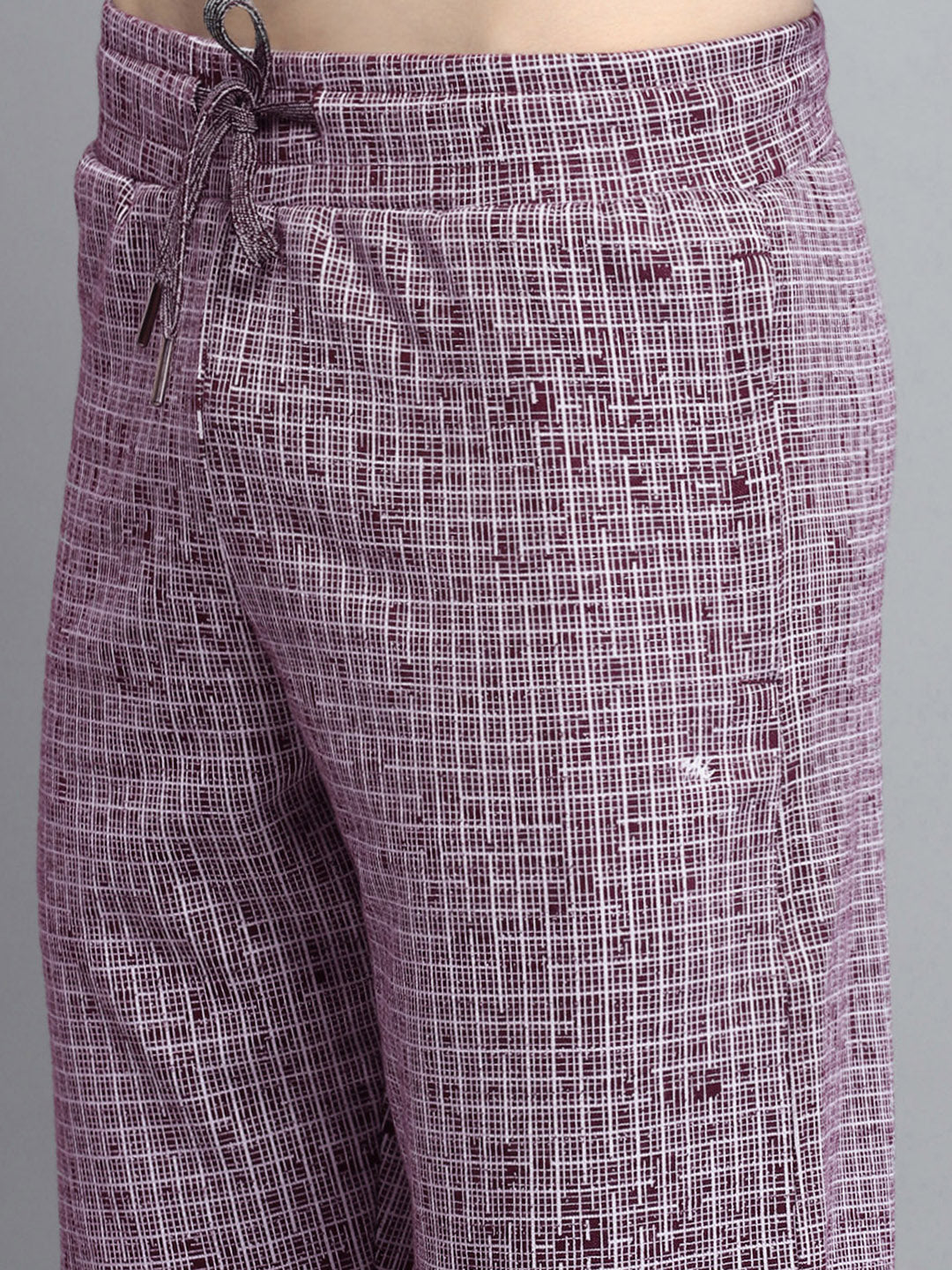 Men Maroon Solid Collar Full Sleeve Winter Tracksuit