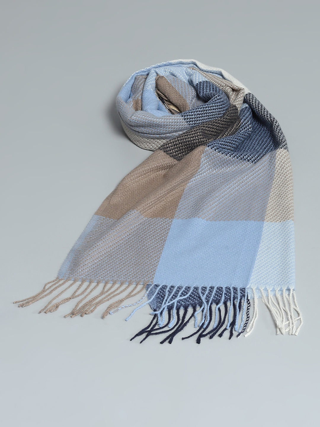 Women Multicolor Self Design Stole