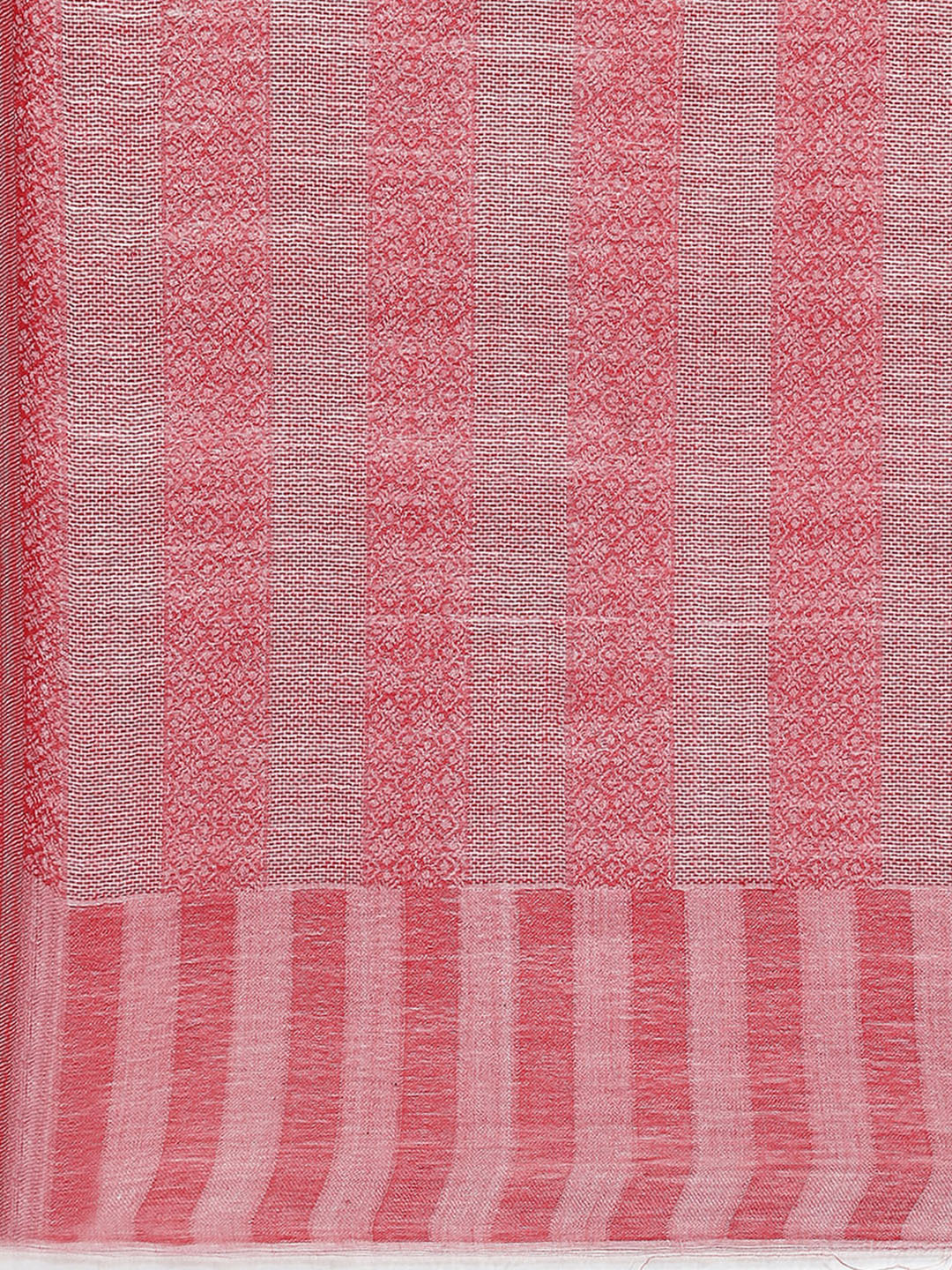 Women Pink Self Design Stole