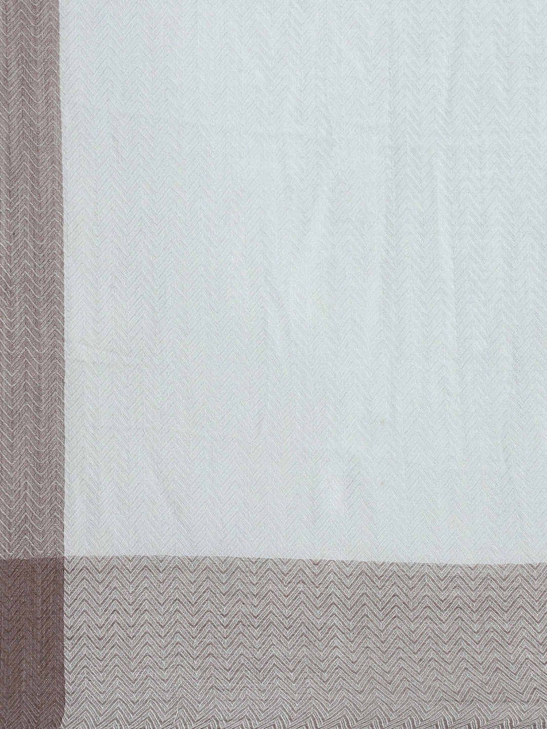 Women Grey Self Design Stole