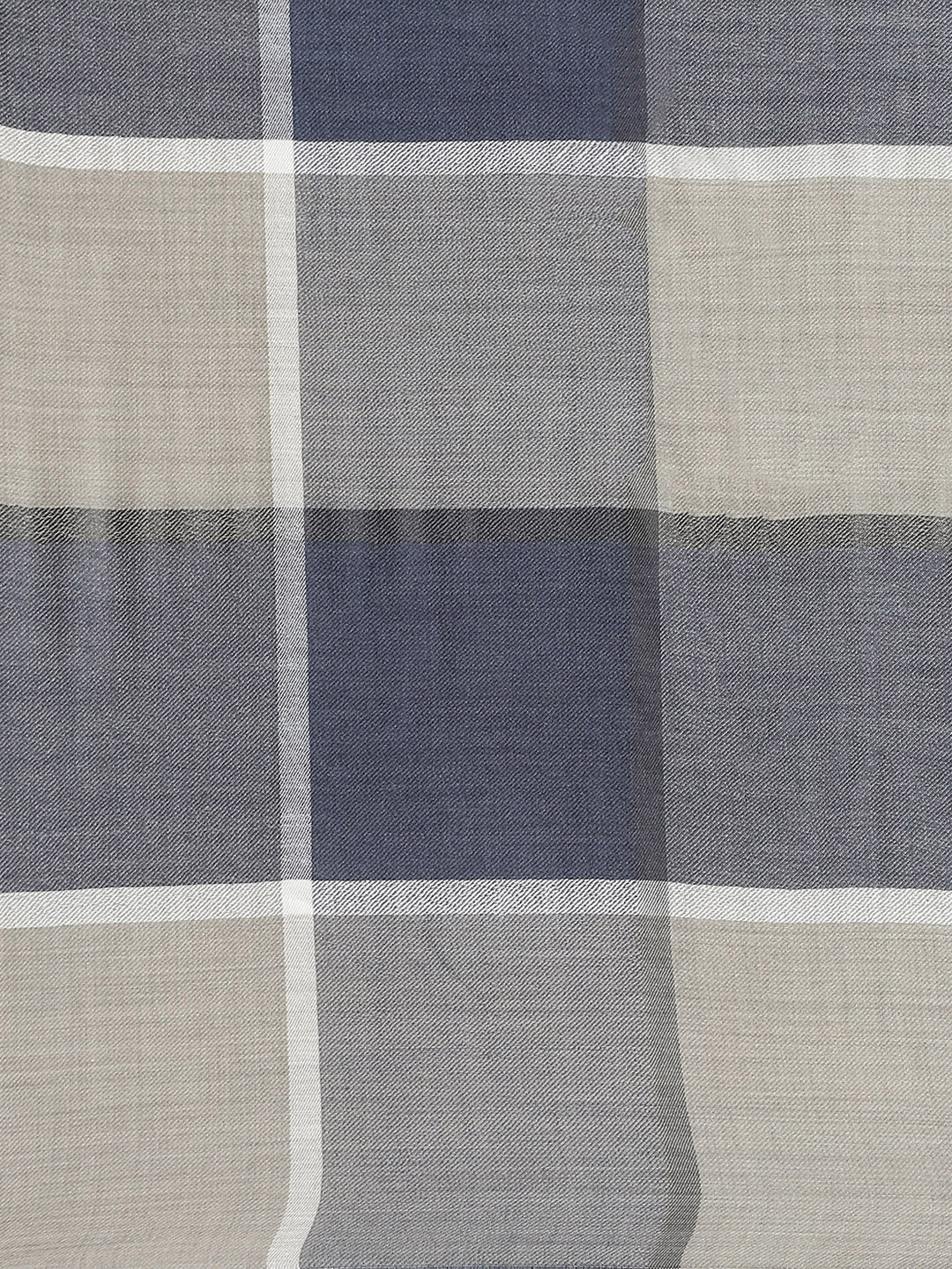 Women Beige Self Design Stole