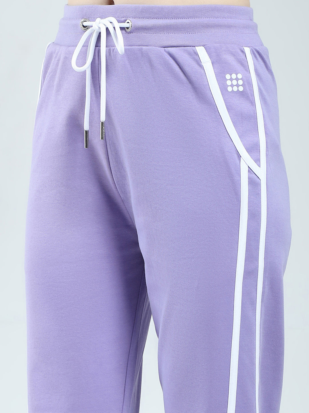 Rock.it Women Purple Solid Regular Fit Lower