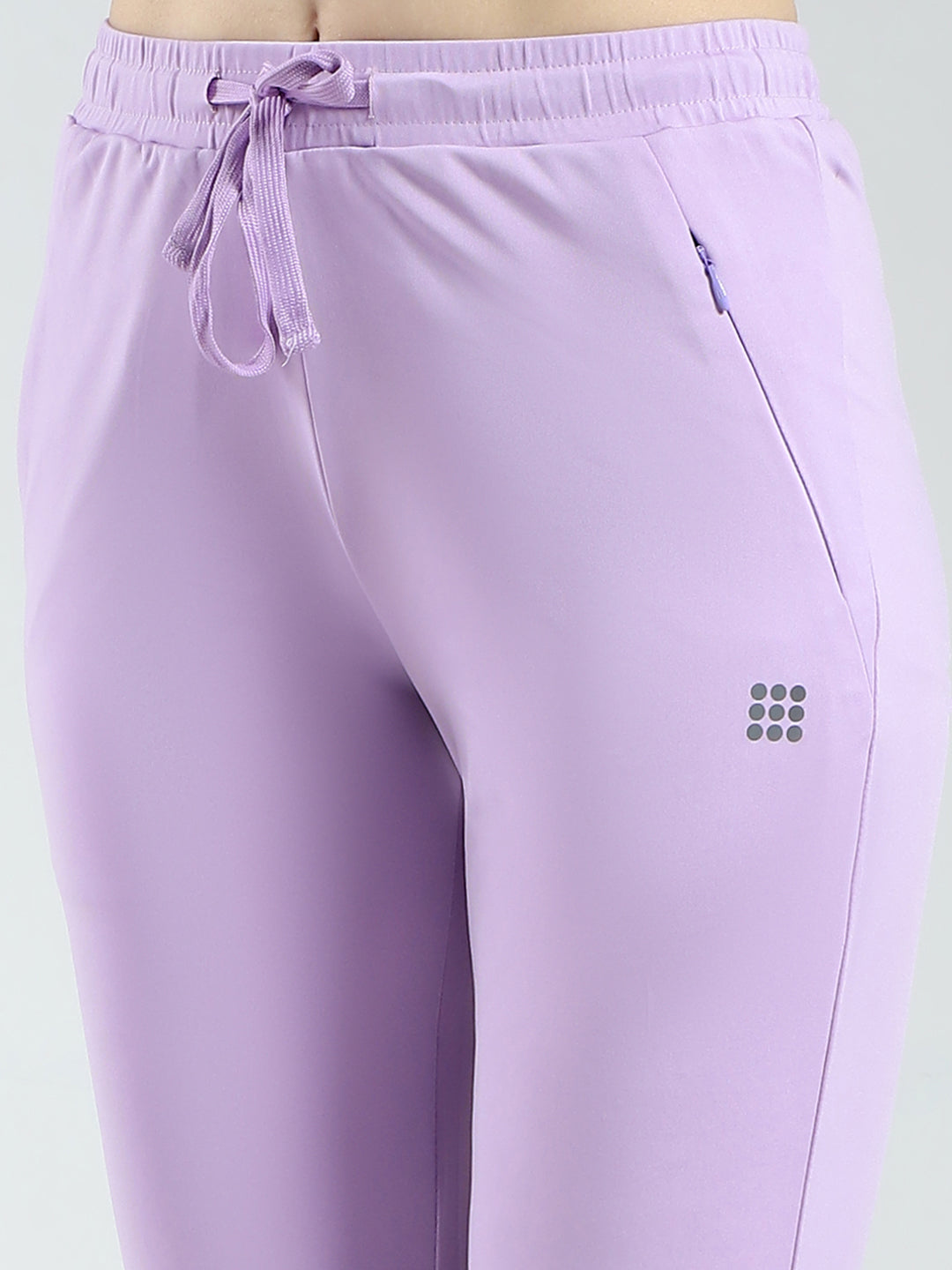 Rock.it Women Purple Solid Regular Fit Lower