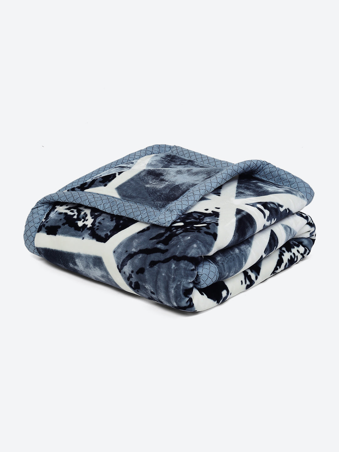 Printed Single Bed 994 GSM Blanket Joseph 2 Ply (Weight 3.5 kg)