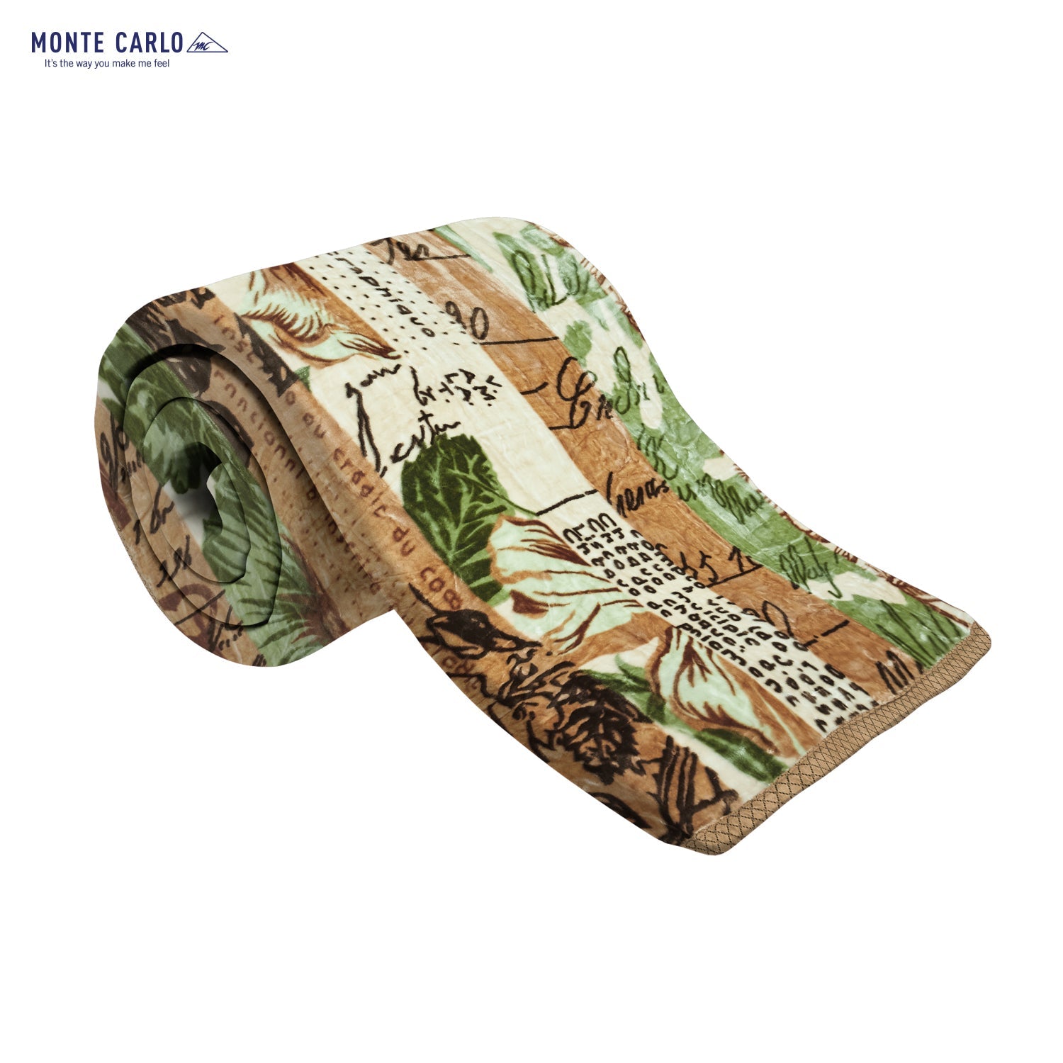 Printed Single Bed 1022 GSM Blanket Lucas 2 Ply (Weight 3.6 kg)