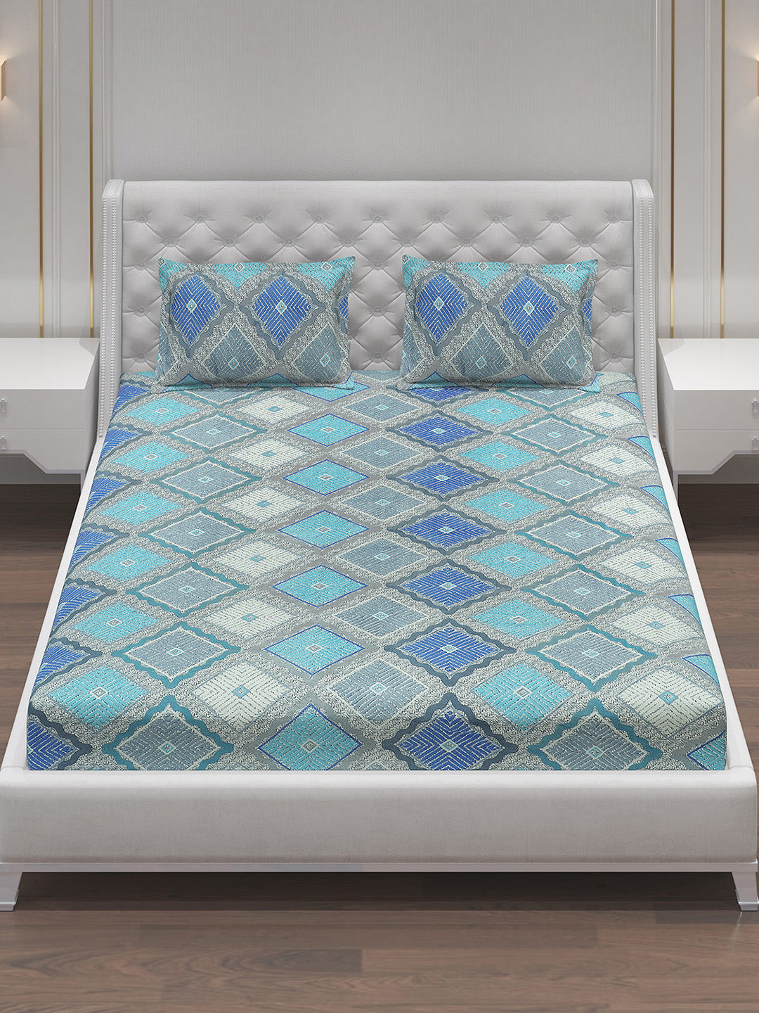 MOCA by Monte Carlo 120 GSM Microfibre Double Bedsheet with 2 Pillow Covers