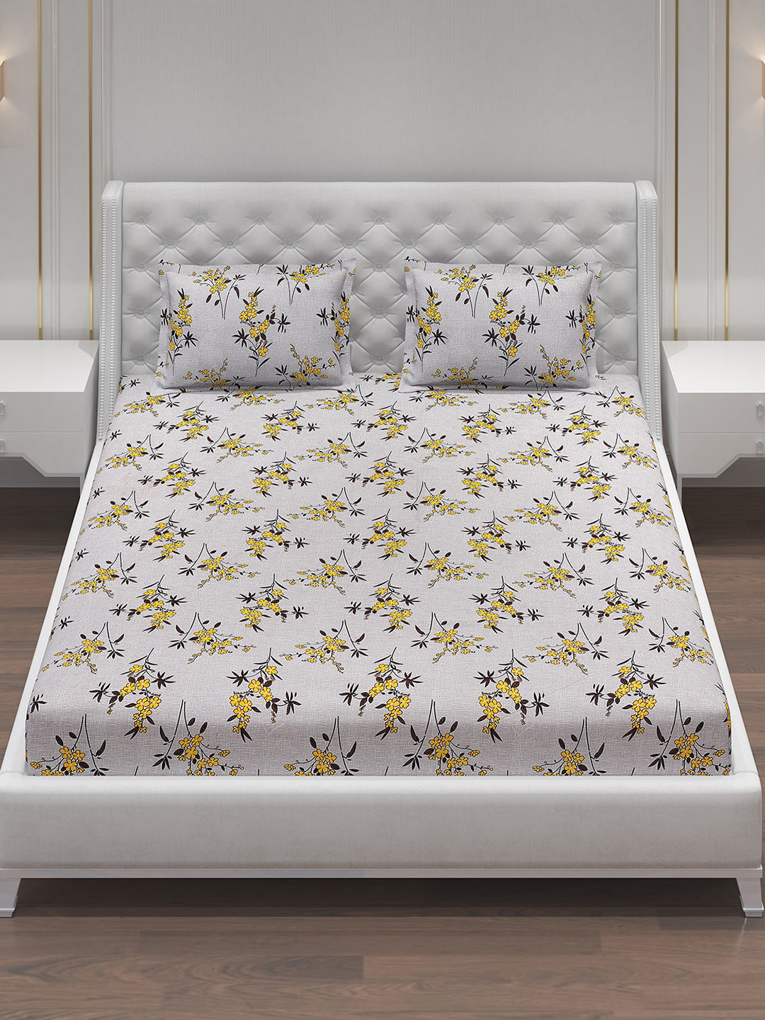 MOCA by Monte Carlo 120 GSM Microfibre Double Bedsheet (2 Pcs Set)