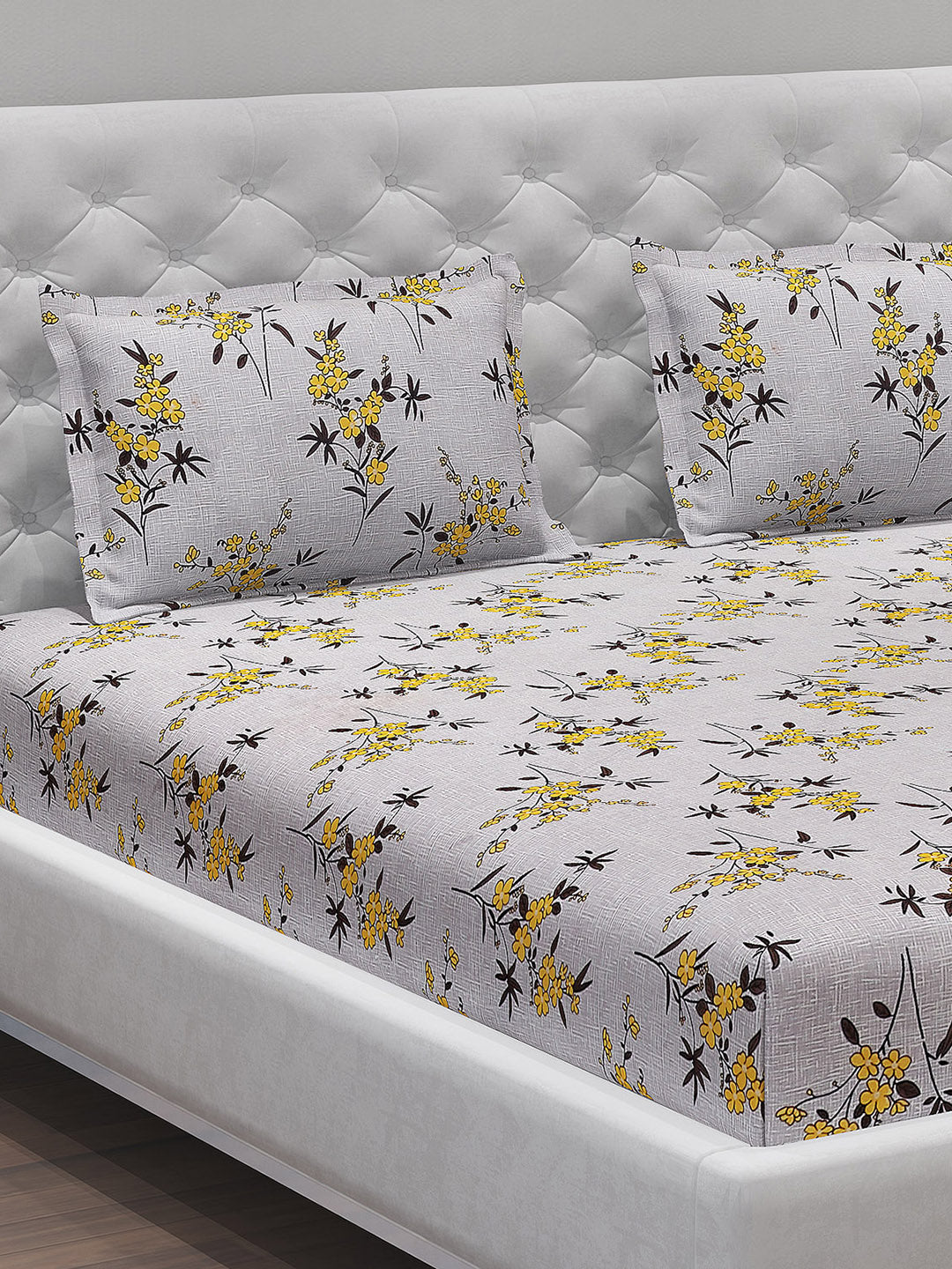 MOCA by Monte Carlo 120 GSM Microfibre Double Bedsheet (2 Pcs Set)