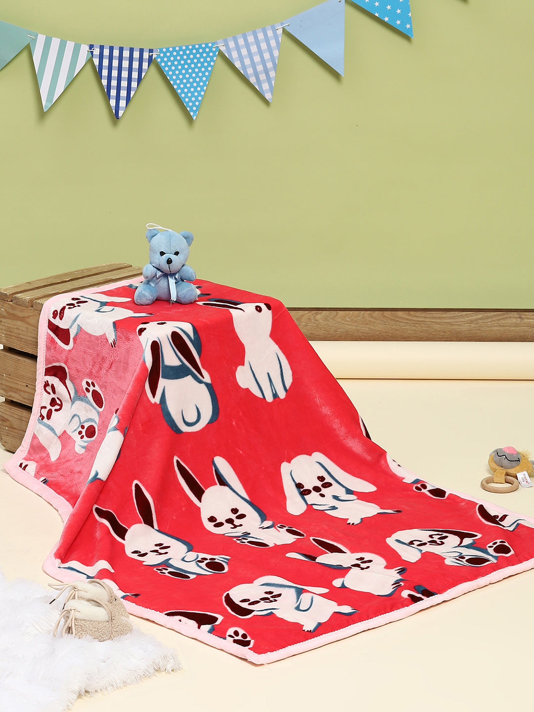 Printed Baby Blanket for Mild Winter -2 Ply