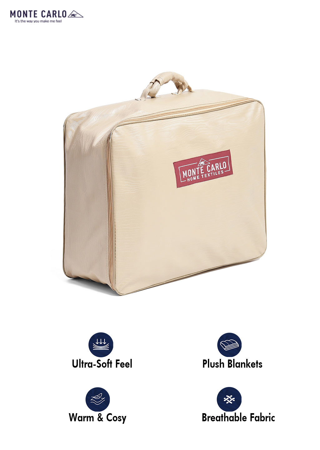 Printed Single Bed 852 GSM Blanket Allen 2 Ply (Weight 3 kg)