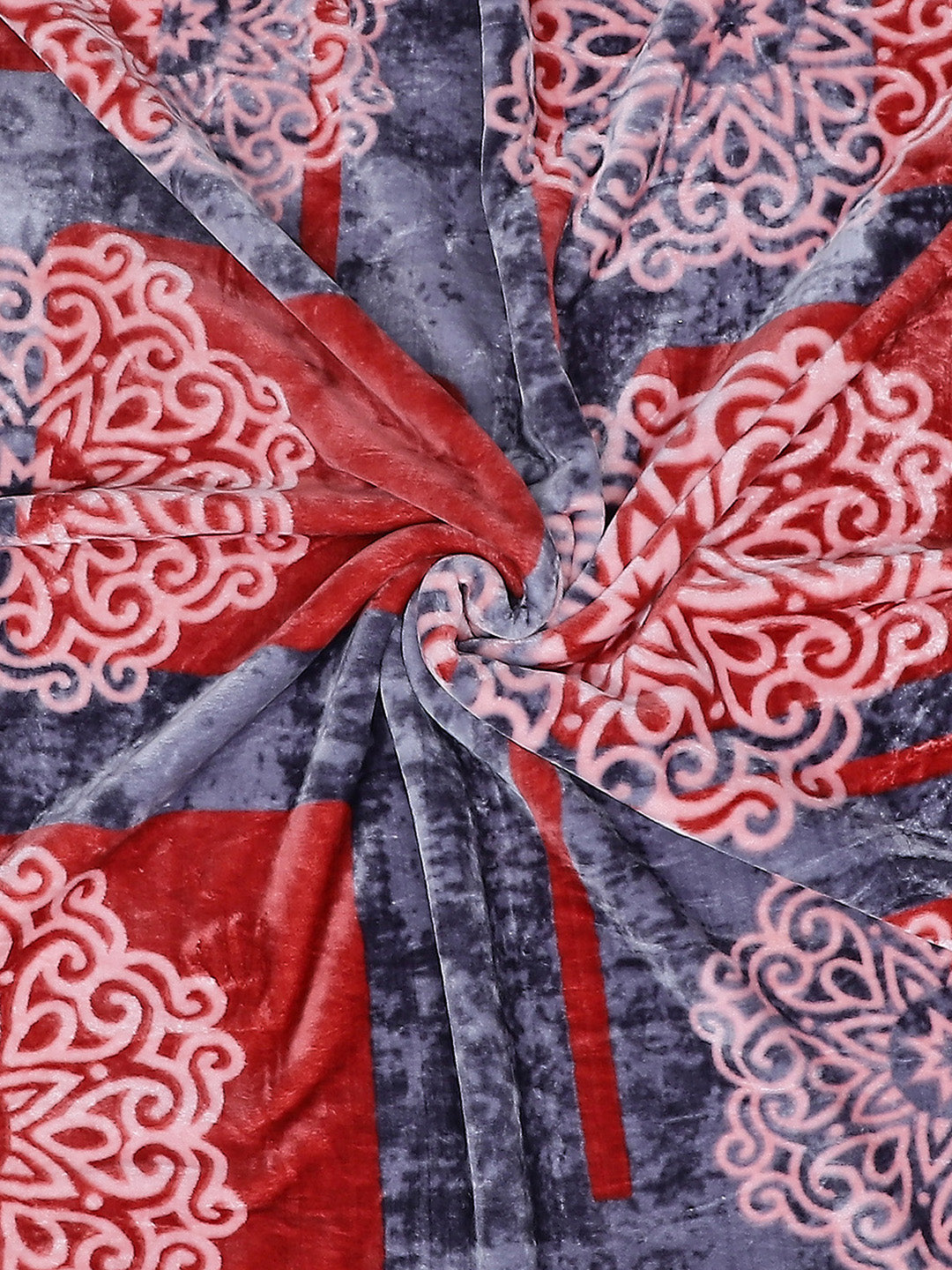 Printed Double Bed 691 GSM Blanket Bennett Super Soft 2 Ply (Weight 3.65 kg)