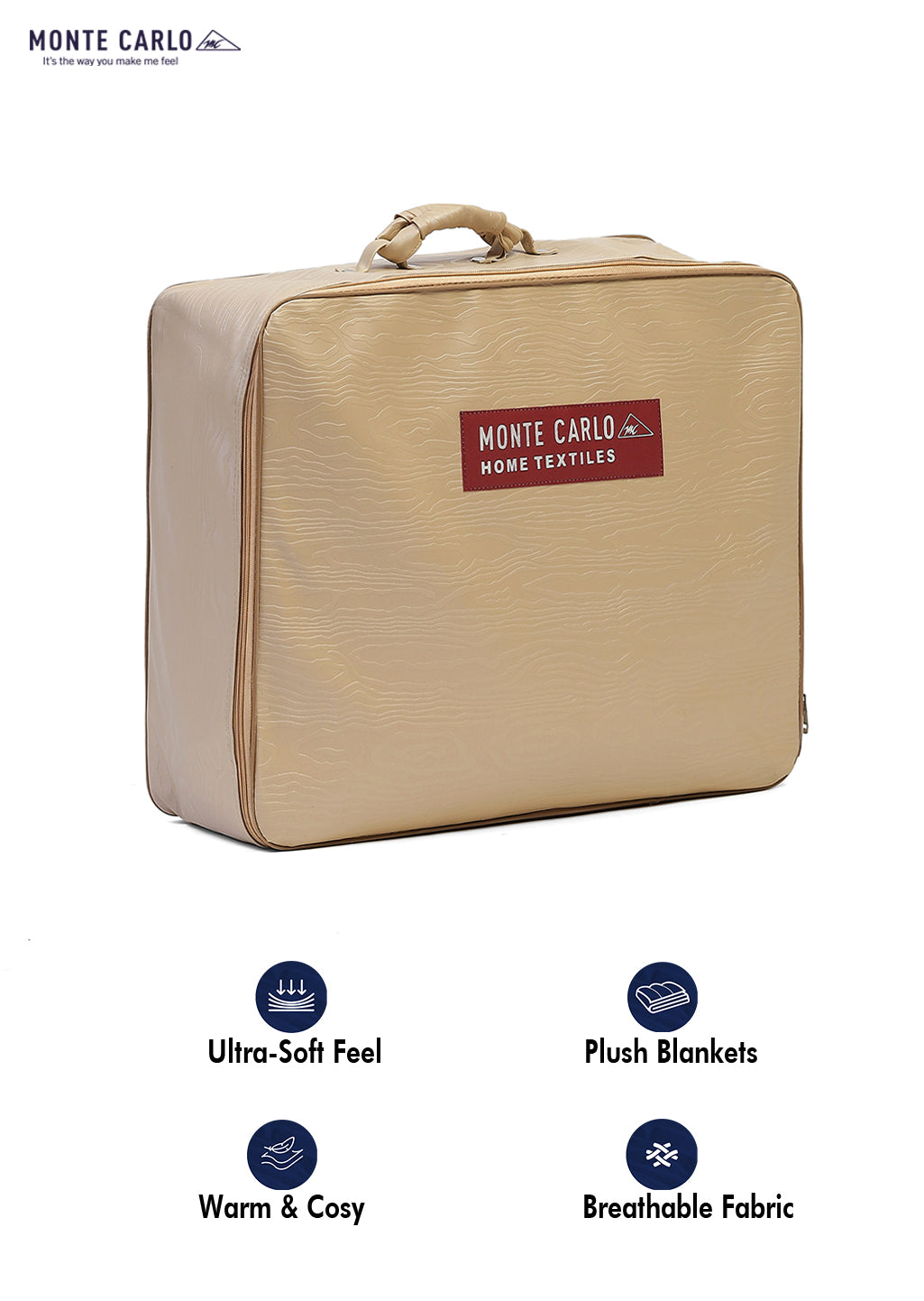 Printed Double Bed 691 GSM Blanket Bennett Super Soft 2 Ply (Weight 3.65 kg)