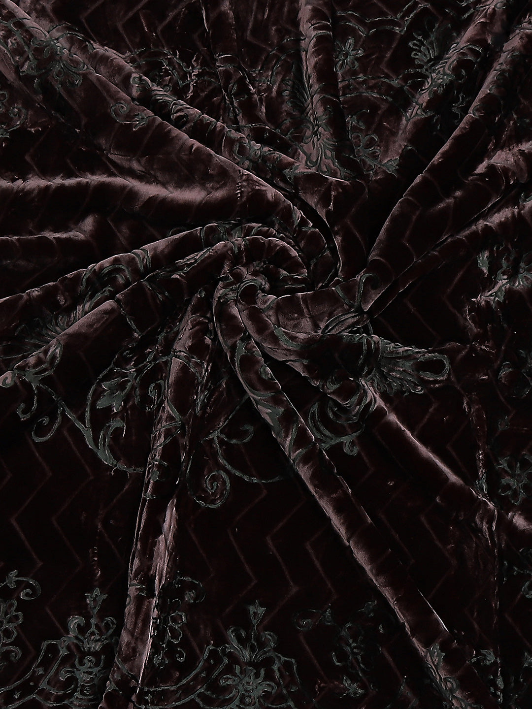 Printed Double Bed Blanket for Heavy Winter -2 Ply