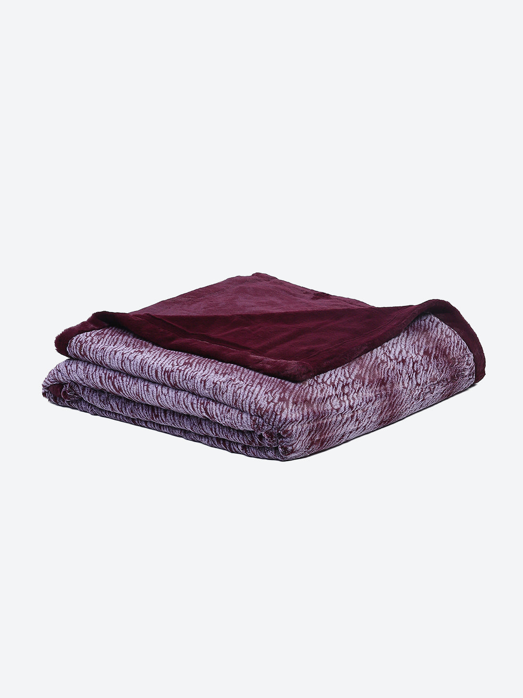 Abstract Double Bed 850 GSM Blanket Daniel 2 Ply (Weight 4.5 kg)