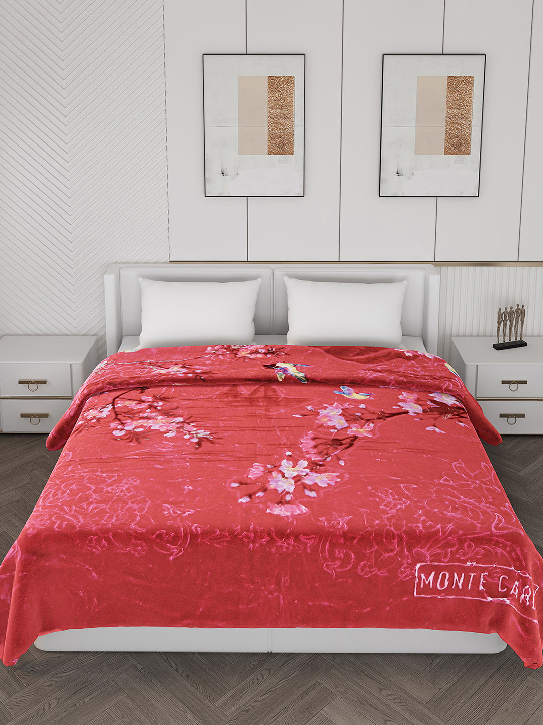 Printed Double Bed 890 GSM Blanket Emperor 2 Ply (Weight 4.7 kg)