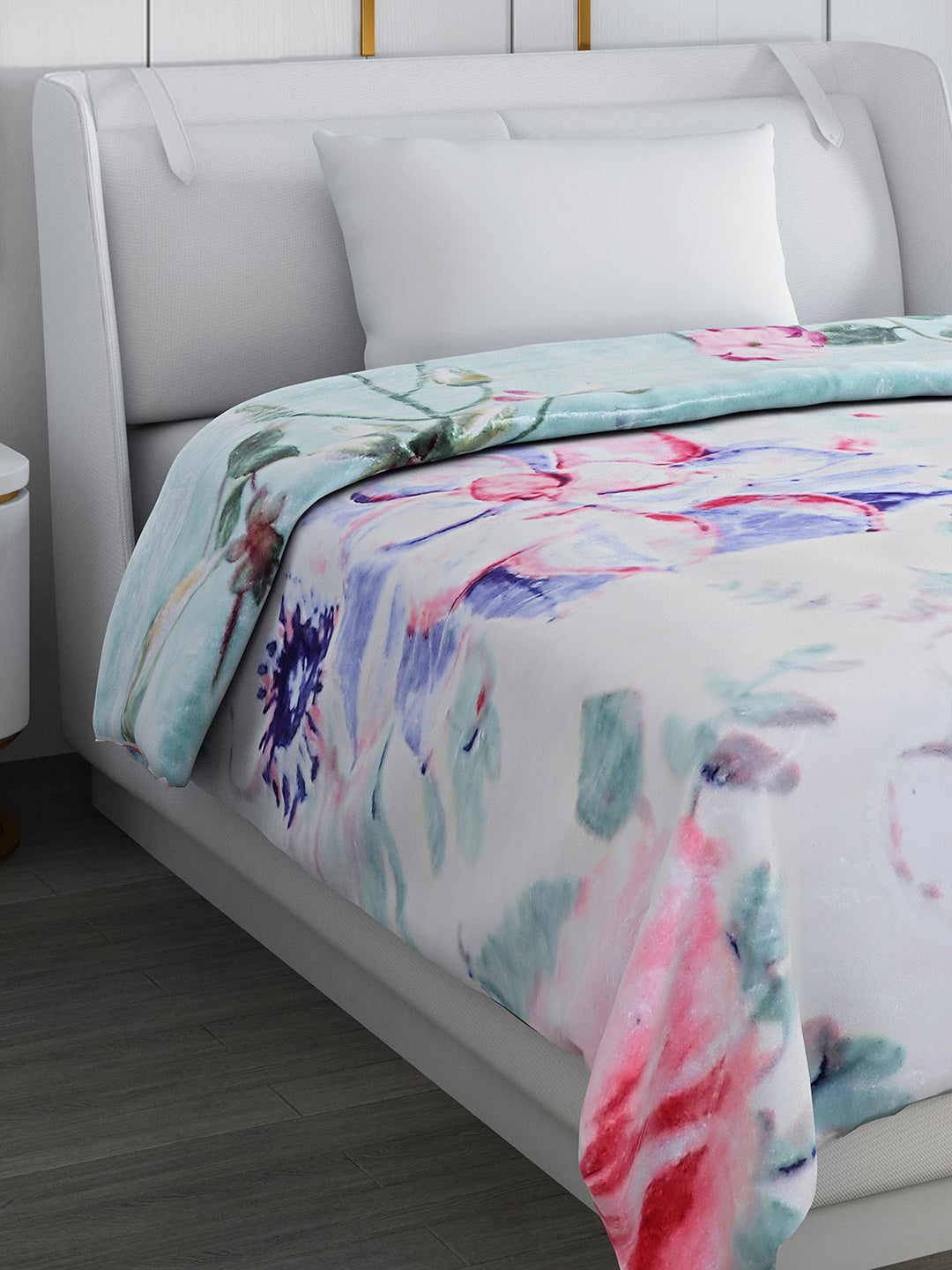 Printed Single Bed 852 GSM Blanket Galaxy 2 Ply (Weight 3 kg)