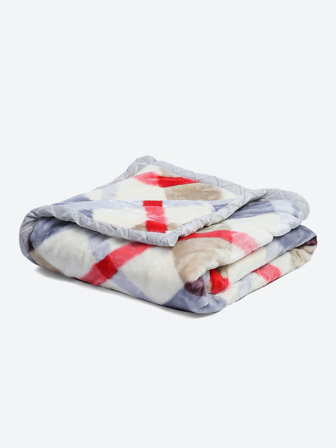 Printed Single Bed Reversible Blanket 2 Ply, 568 GSM, 2 kg (Glamour)