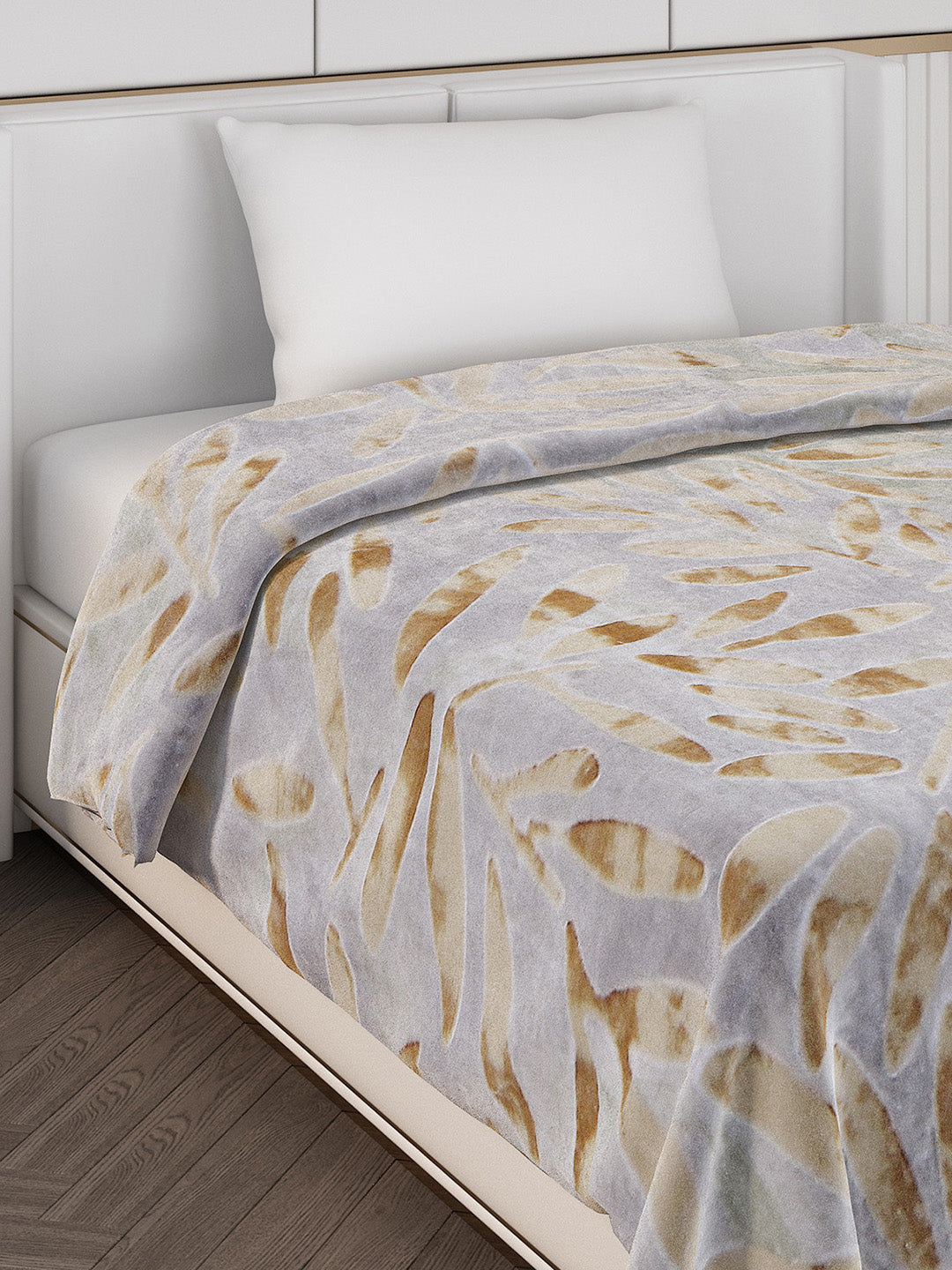 Printed Single Bed Blanket for Mild Winter -2 Ply