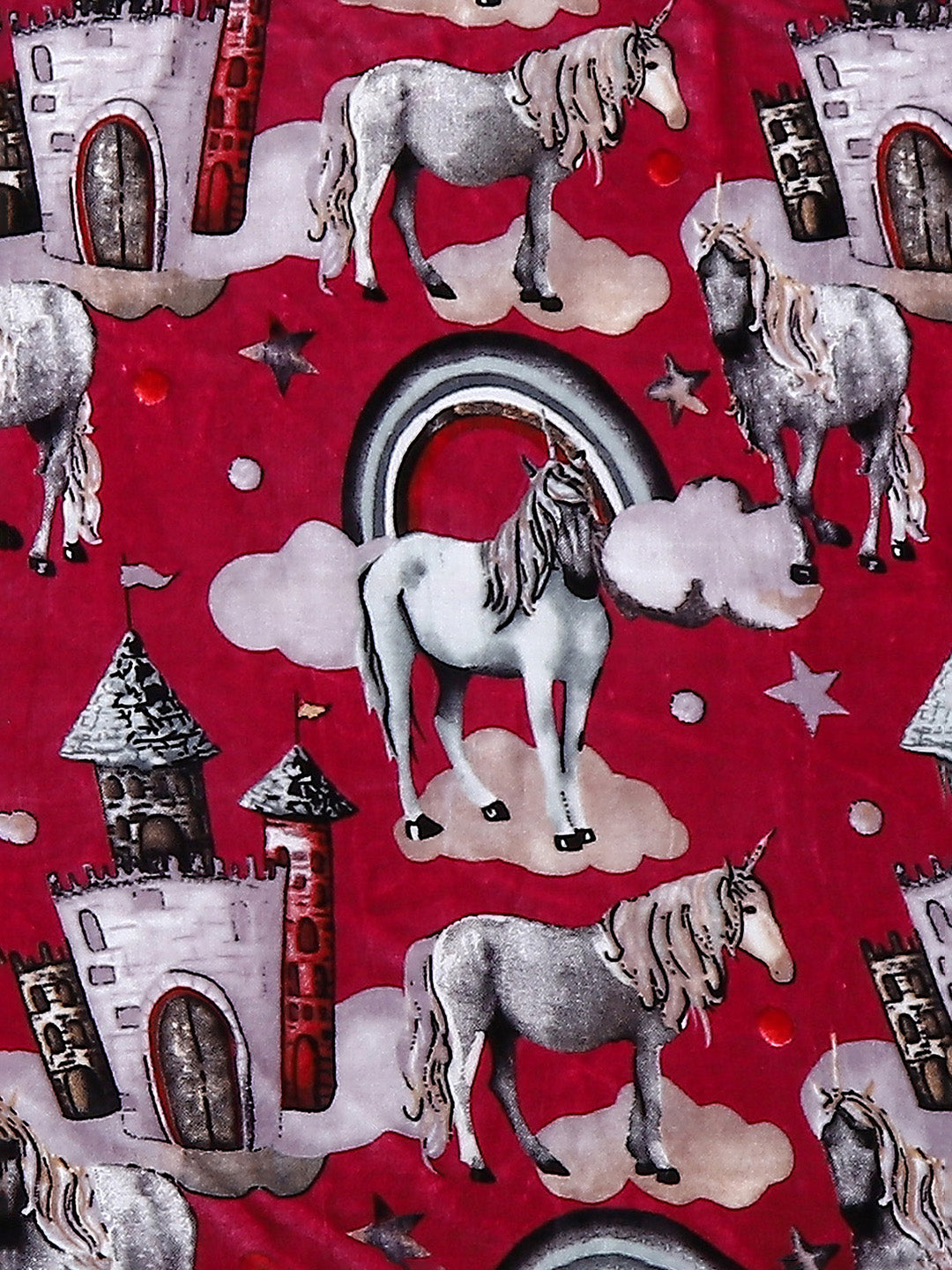 Printed Baby Blanket for Mild Winter -2 Ply