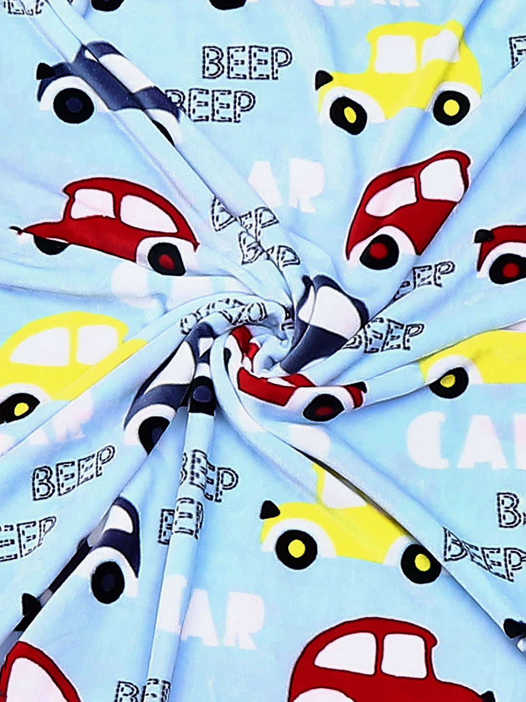 Printed Baby Blanket For Winter 1 Ply, 600 GSM, Weight 1.5 kg (Jackjill)