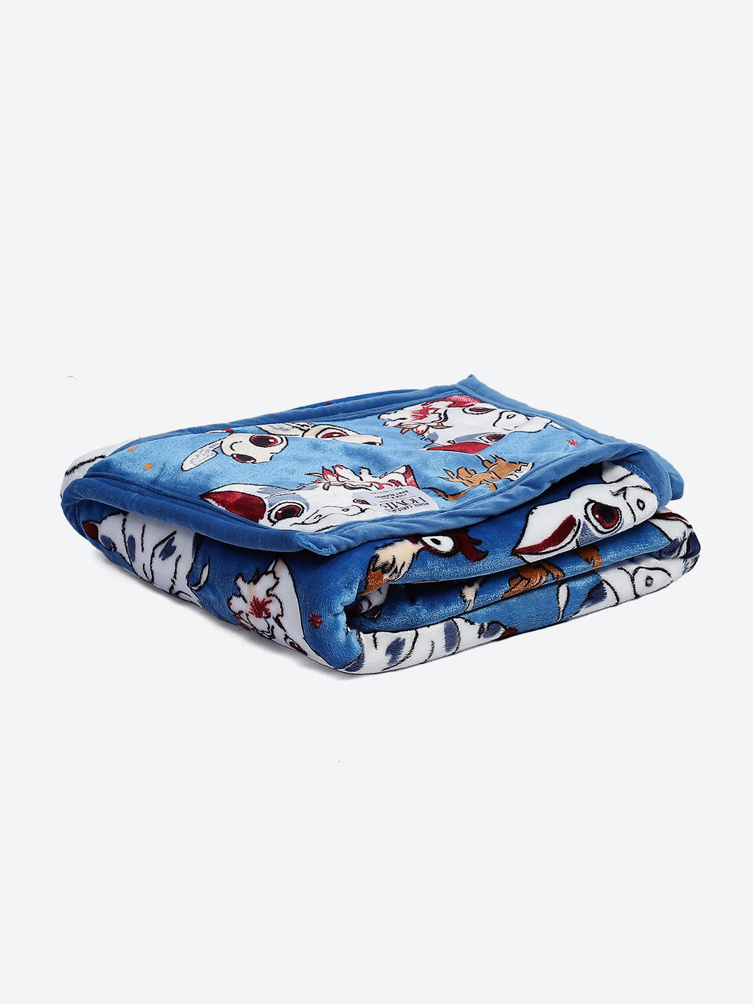 Moana Print Ultra Soft Disney Blue Baby Blanket