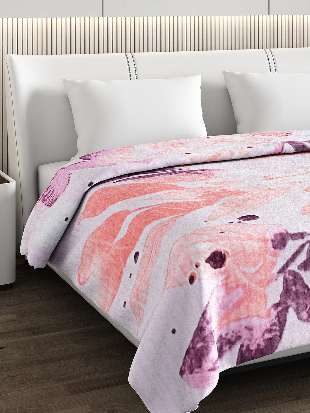 Printed Double Bed Blanket for Heavy Winter -3 Ply