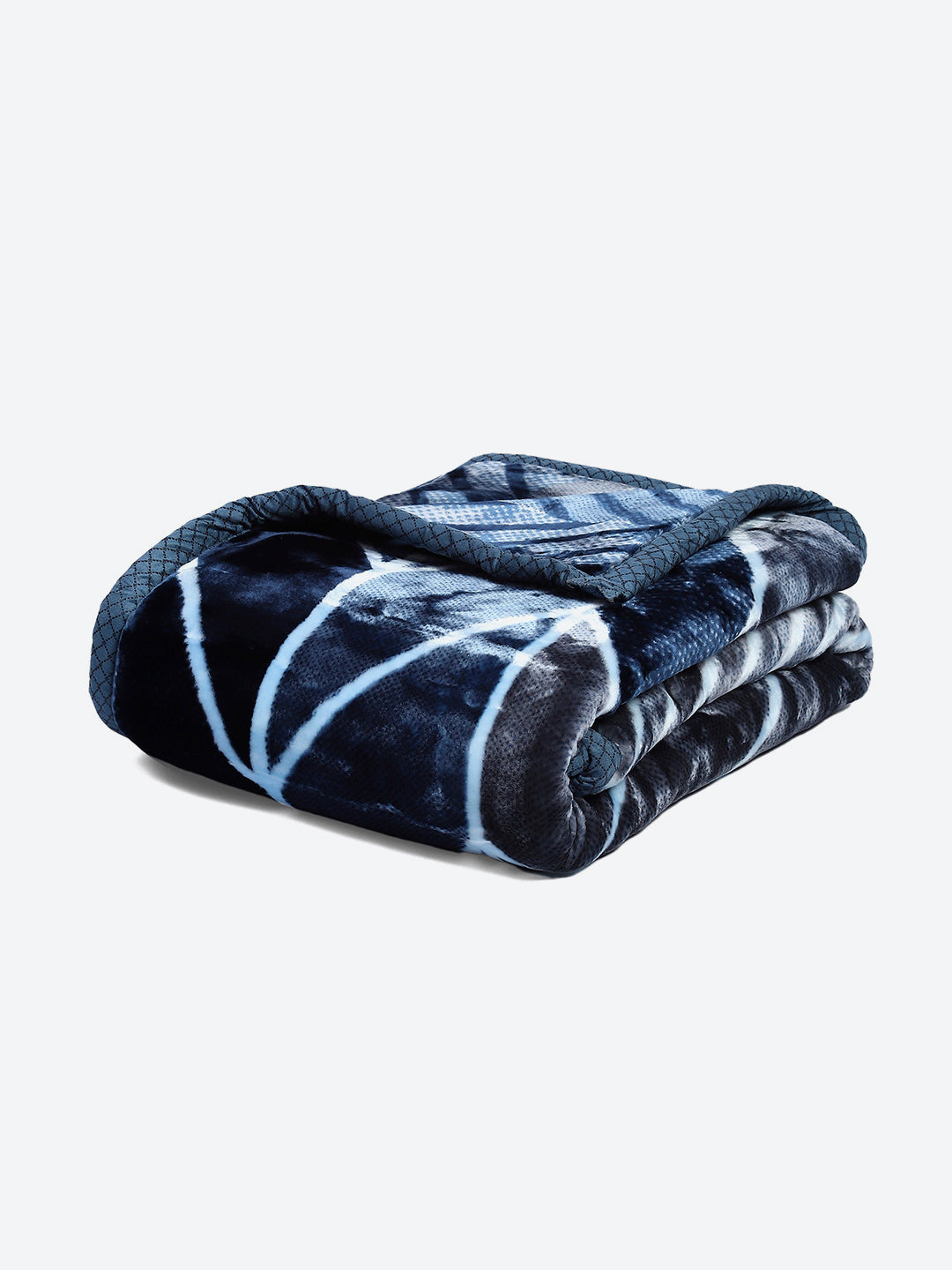 Printed Double Bed Blanket for Mild Winter -2 Ply