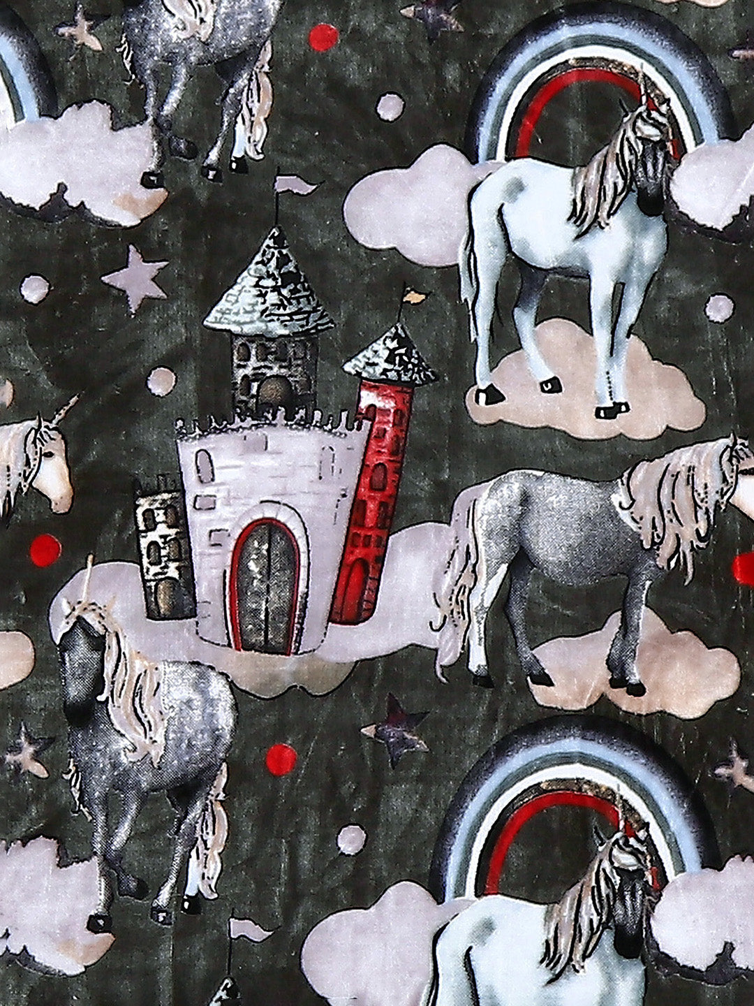 Printed Baby Blanket for Mild Winter -2 Ply