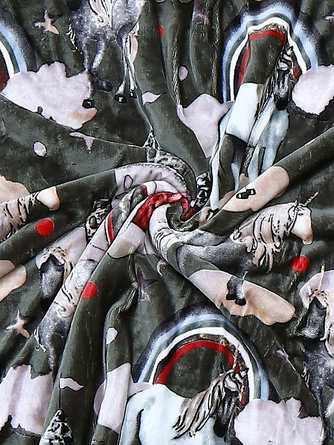 Printed Baby Blanket for Mild Winter -2 Ply