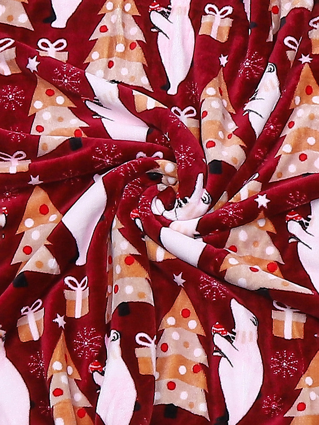 Printed Baby Blanket 2 Ply, 519 GSM, Weight 0.8 kg (Sherlock)