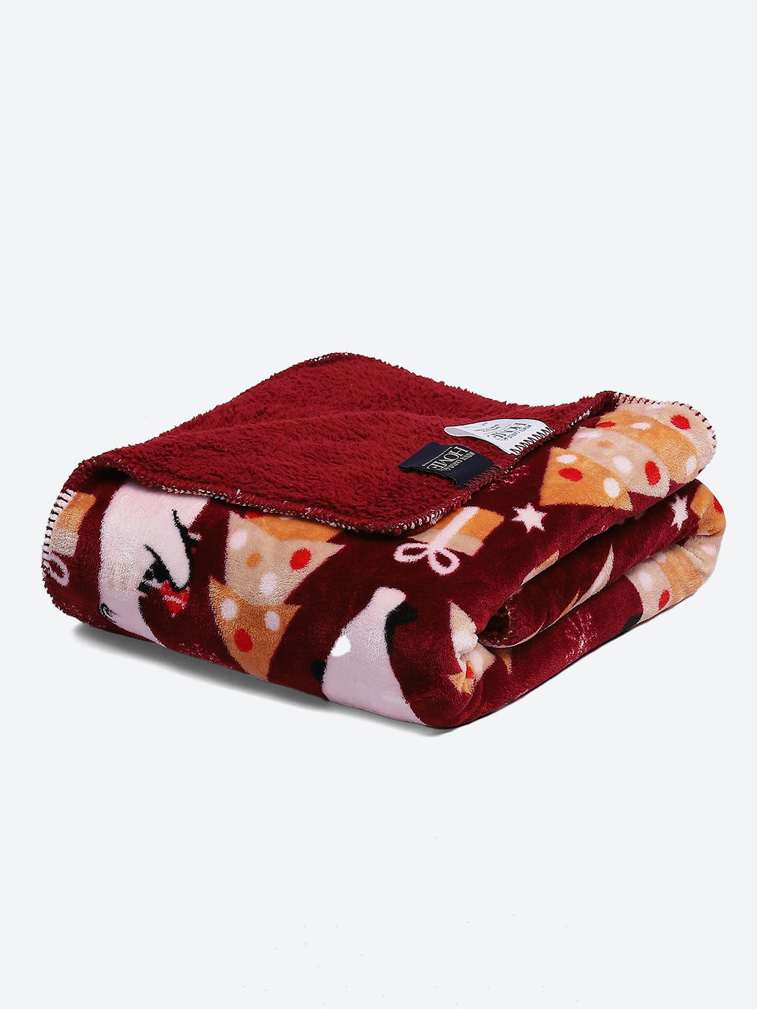 Printed Baby Blanket 2 Ply, 519 GSM, Weight 0.8 kg (Sherlock)