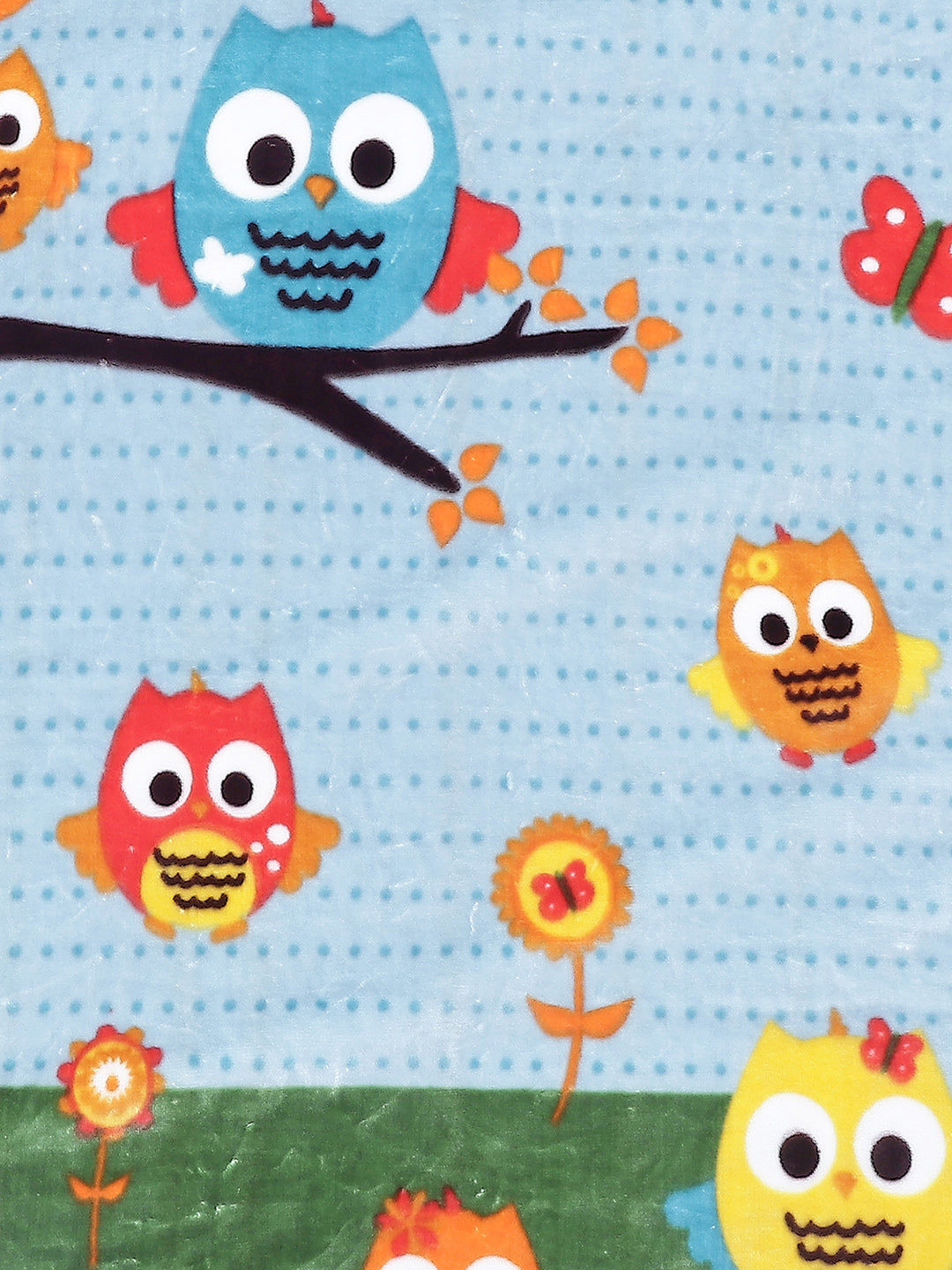 Printed Baby Blanket 2 Ply, 673 GSM, Weight 1 kg (Tinytots)