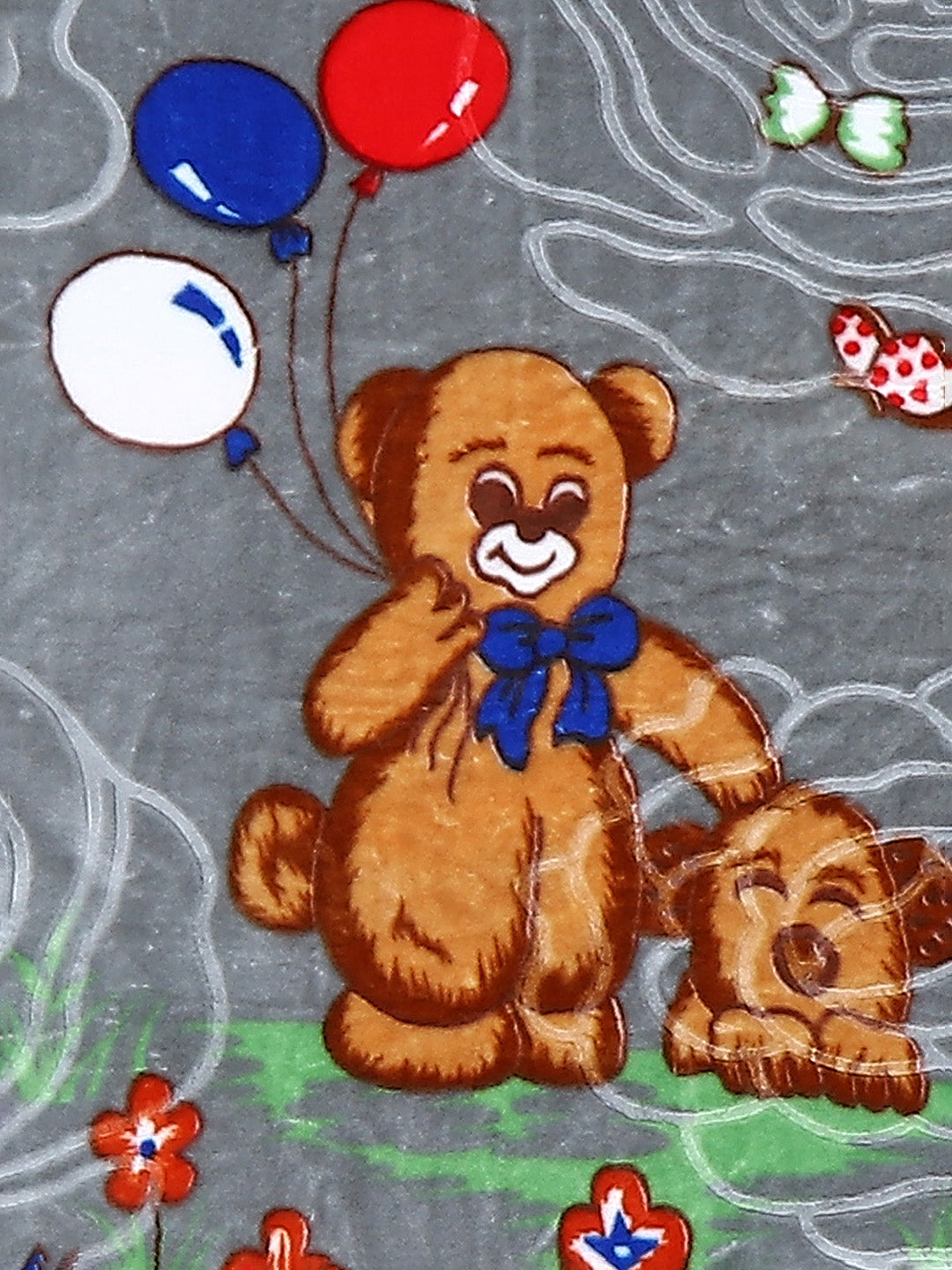 Printed Baby Blanket For Winter 1 Ply, 625 GSM, Weight 0.55 kg (Toddler)