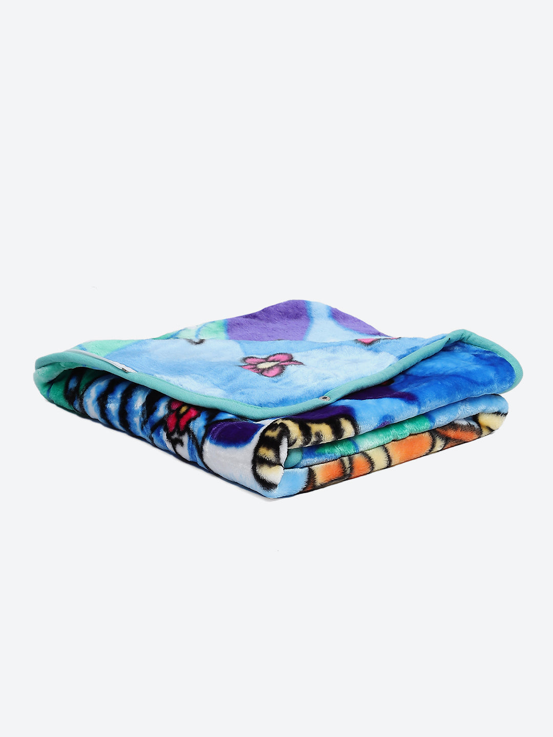 Printed Baby Blanket For Winter 1 Ply, 625 GSM, Weight 0.55 kg (Toddler)