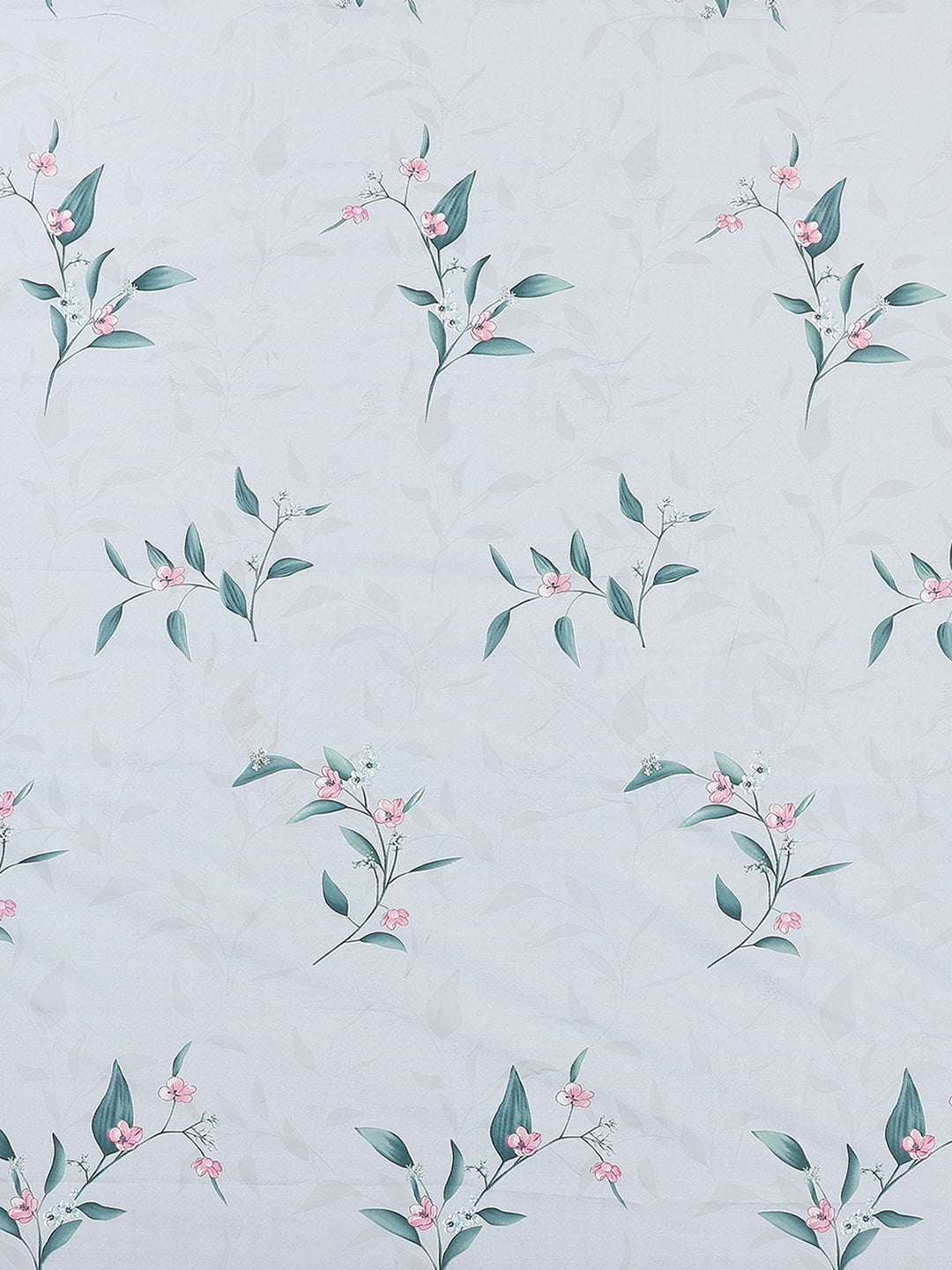 130 GSM Polyester Double Bed 1 Bedsheet with 2 Pillow Covers (Edmond)