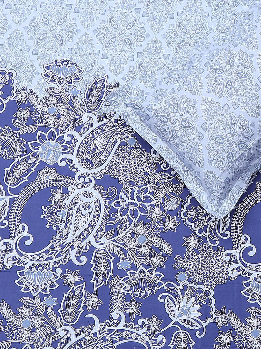 104 TC Cotton Double Bedsheet with 2 Pillow Covers - Updated