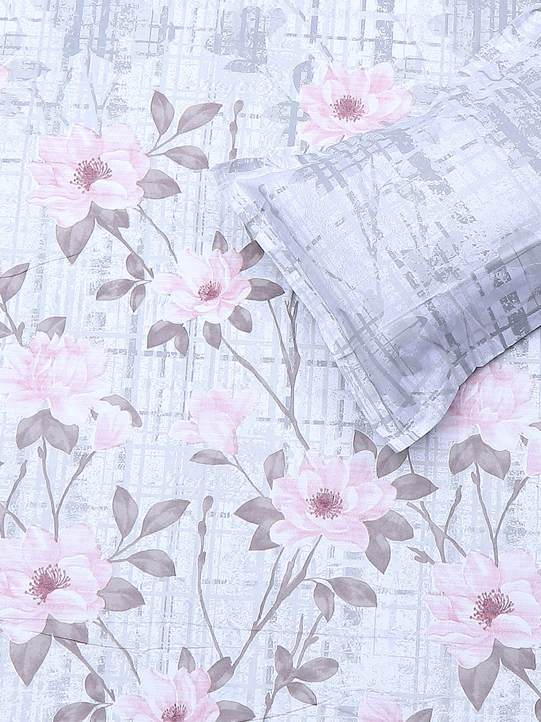 104 TC Cotton Double Bedsheet with 2 Pillow Covers - Updated - Updated - Updated