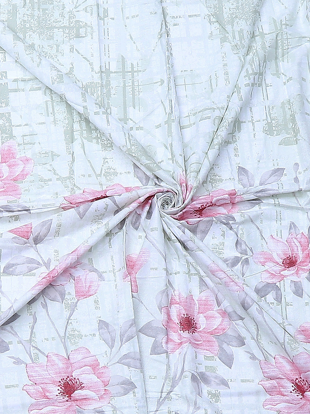 104 TC Cotton Double Bedsheet with 2 Pillow Covers - Updated - Updated - Updated