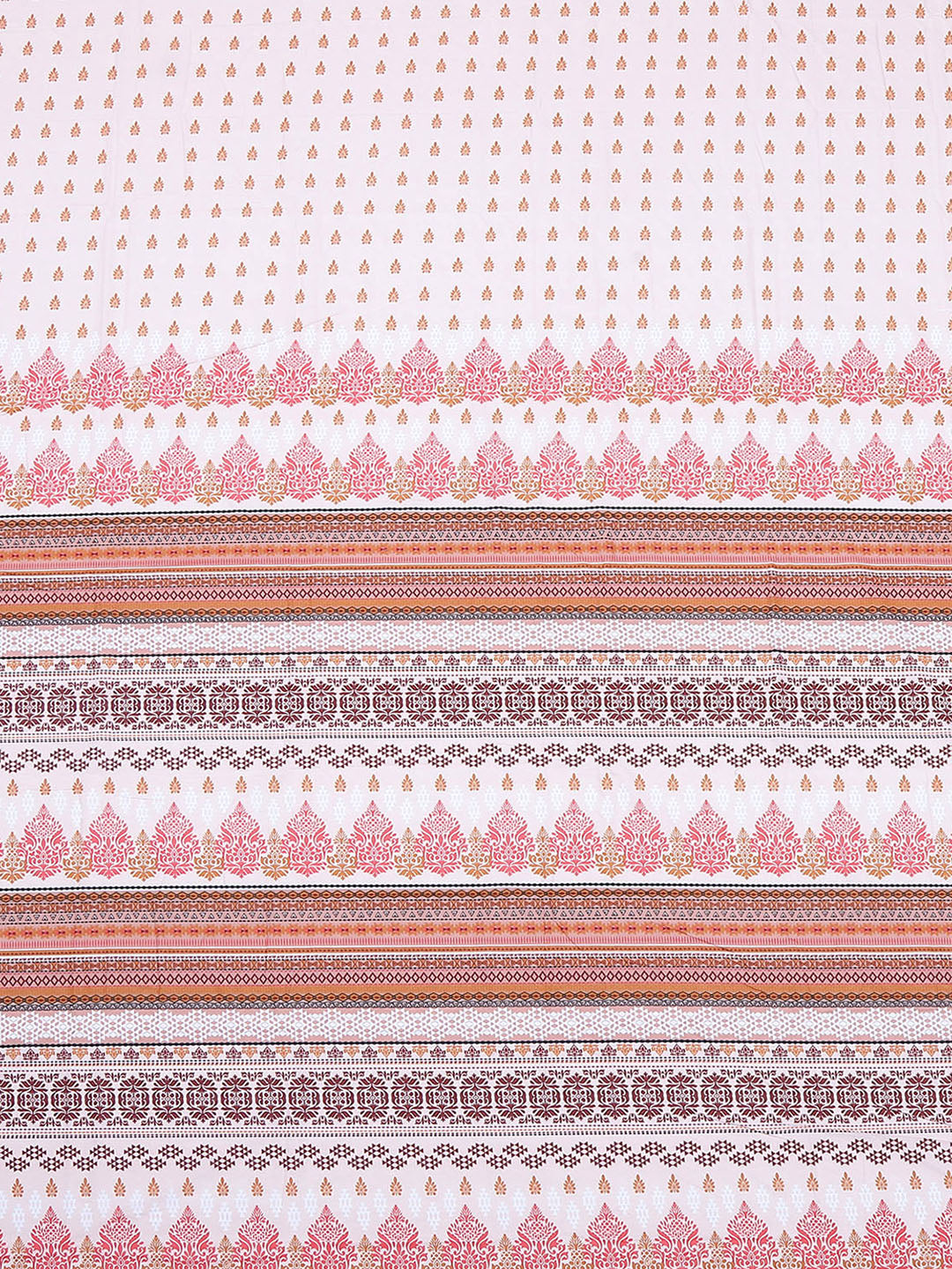 104 TC Cotton Double Bedsheet with 2 Pillow Covers - Updated - Updated - Updated