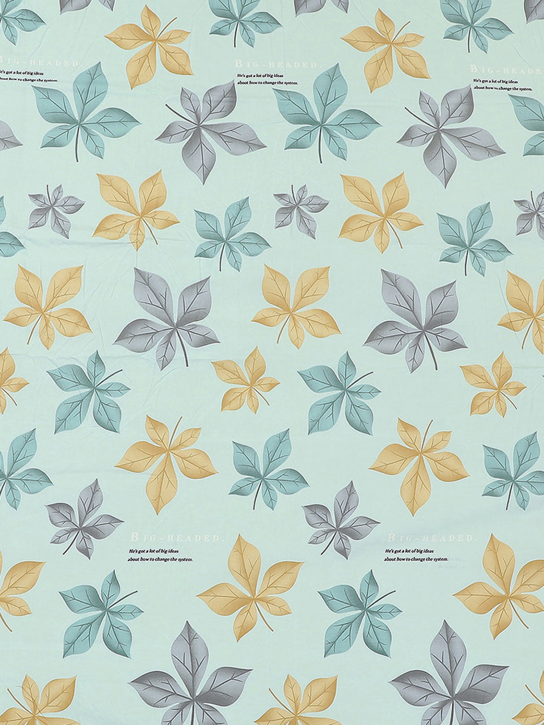 130 GSM Polyester Double Bed 1 Bedsheet with 2 Pillow Covers (Essence)