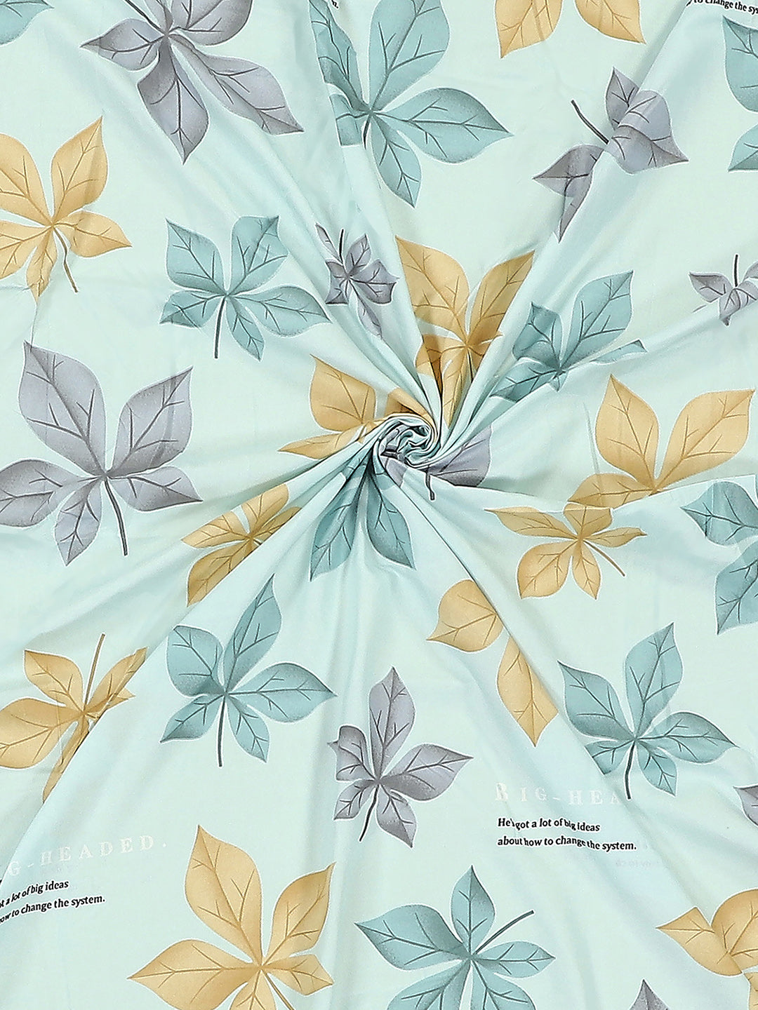 130 GSM Polyester Double Bed 1 Bedsheet with 2 Pillow Covers (Essence)